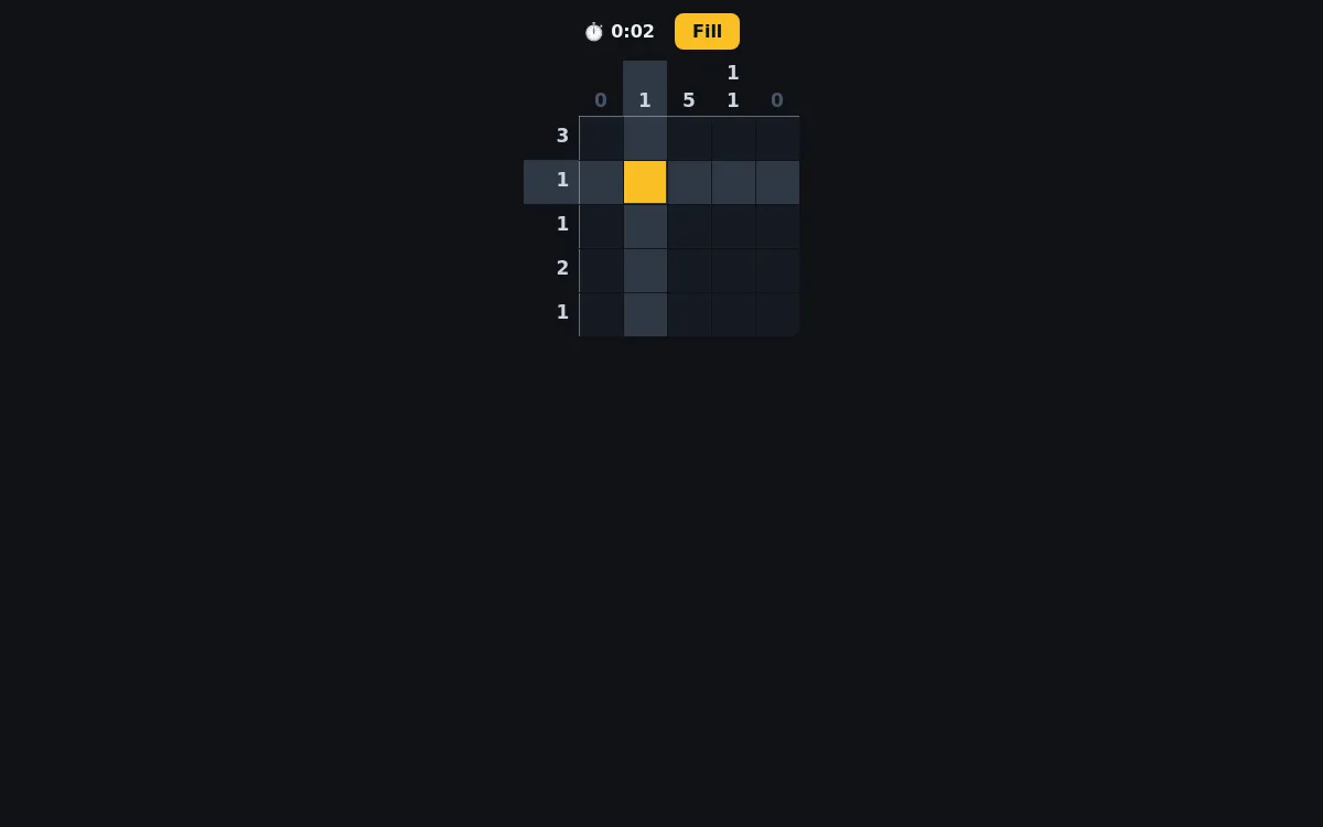 Daily Nonogram