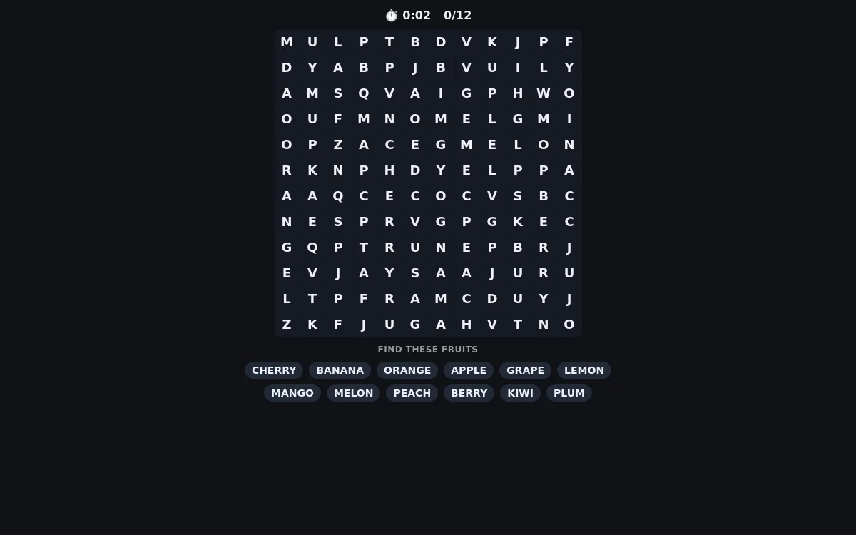 Daily Word Search