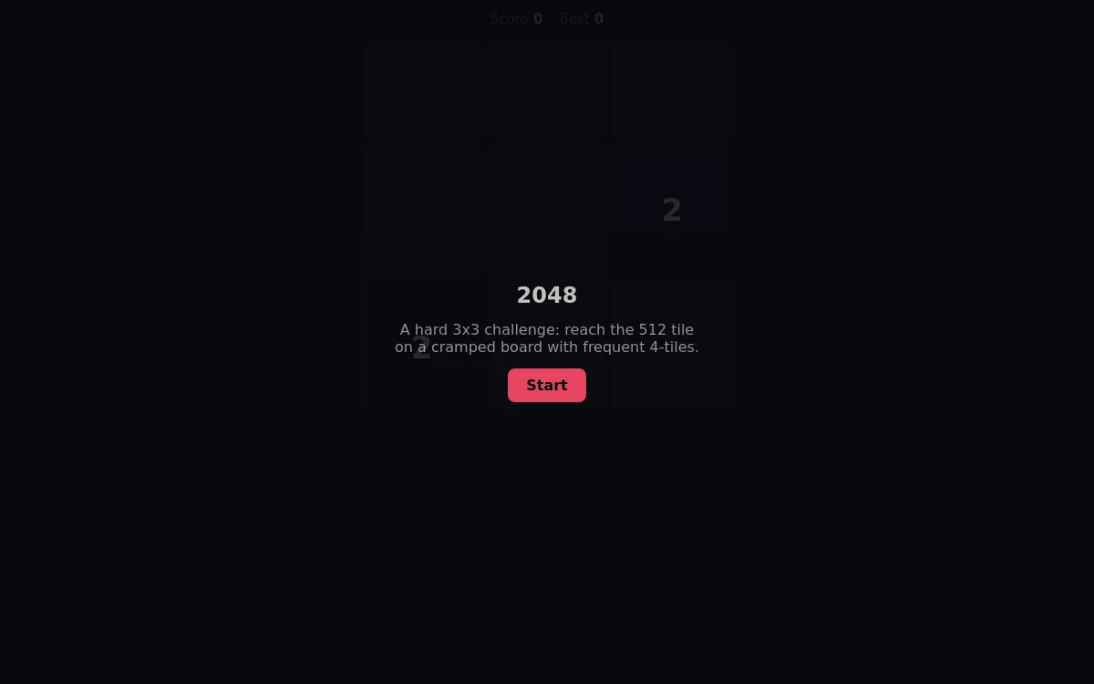 2048紧凑版